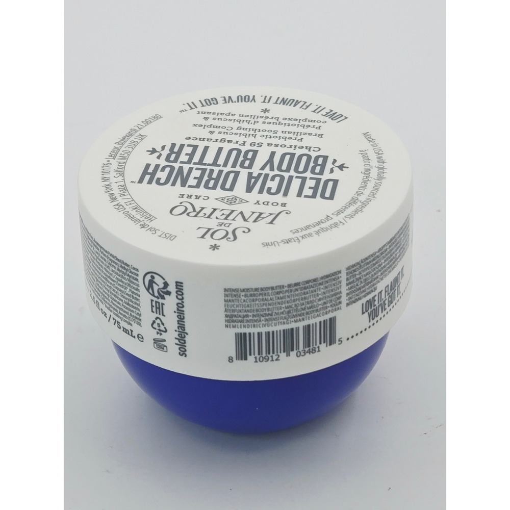 Sol de Janeiro Delicia Drench Body Butter Cheirosa 59 Fragrance 2.5oz 75ml Jar - Picture 2 of 3
